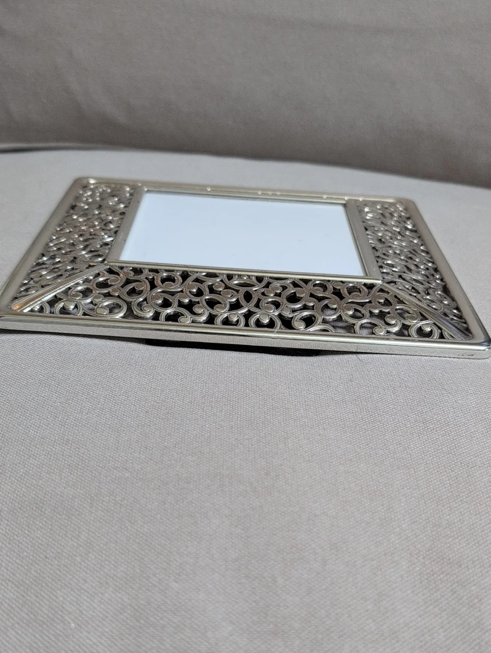 Classic Brighton Serendipity Silver Filigree Photo Frame 5 x 5 Photo Opening